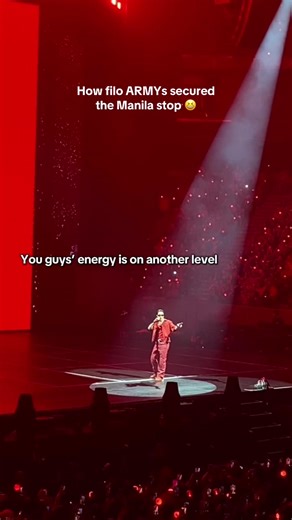 Filipino ARMY's Energy at BTS Concert in Manila