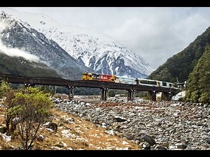 Scenic Highlights of the TranzAlpine in Winter