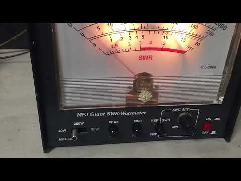Para dynamics pdc-5 swr, power meter & antennae matcher