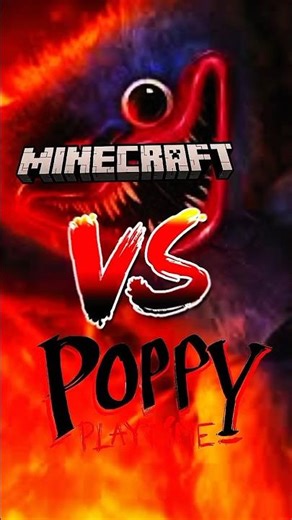 Poppyplaytime vs Minecraft #youtubeshorts #youtubeedit