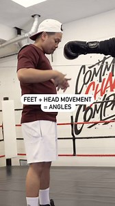 39K views · 1.7K reactions |  ANGLES IN BOXING Put the head movement and feet together to really understand and utilize angles. A second in boxing is an eternity. Buy yourself time ⏰. #boxing #boxingskills #boxingfootwork #boxingdrills #boxingheads | Quinit Boxing | Facebook