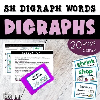 SH Digraph Task Cards