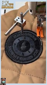 8.6K views · 26 reactions | Tips for sewing round badges with tools | Sewing Tips | Facebook