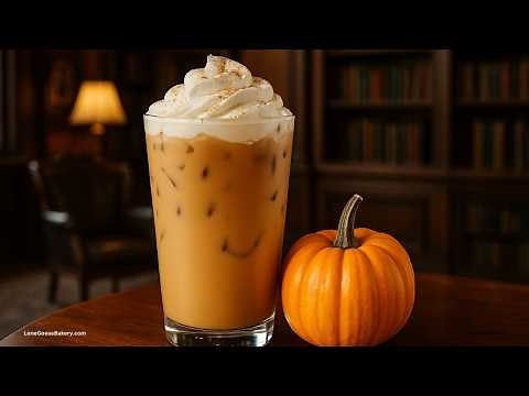Homemade Starbucks Iced Pumpkin Spice Latte