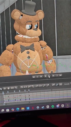 When The Bear Walked up to The Lemonade Stand 🤣 #fnaf #fivenightsatfreddys #animation #sfm #trending