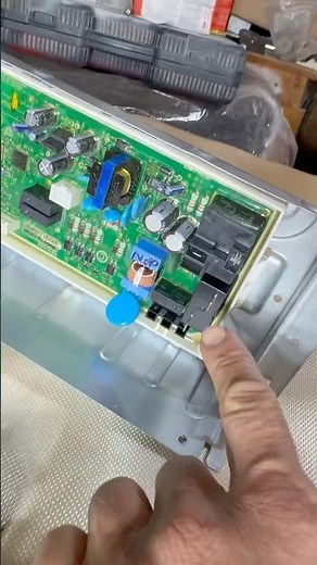 Why Samsung dryer keeps running when you close the door|control board repaired full video loading