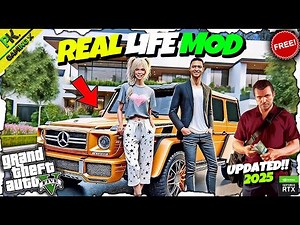 How to Install GTA 5 Real Life Mod (Step-By-Step!) | Live Like a Real Person in Los Santos🔥