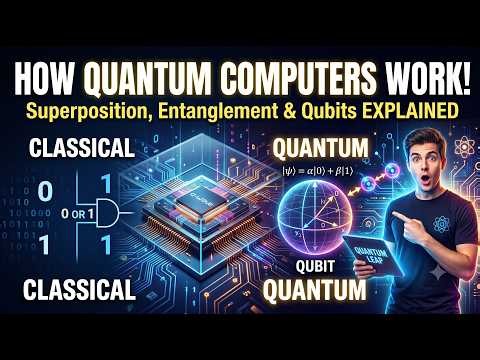 How Quantum Computers Work: Bits, Qubits, and Measurement