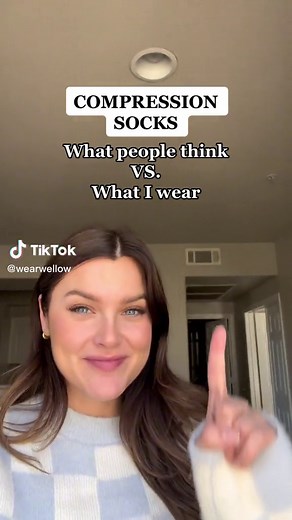 The highlight of my day: putting on my Wellow Compression Socks 😌 #wellow #compressionsocks #socks #cutesocks #fyp #compression #recovery
