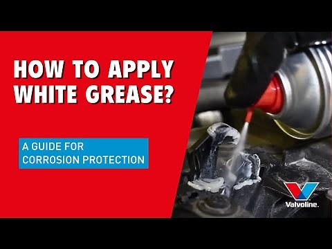 How to use WHITE GREASE | Effective VALVOLINE Lubrication for Mechanical Parts | LUBRICATING SPRAYS