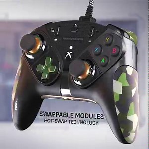 This is the eSwap X Pro Controller 🎮 Professional Modular Gamepad, Next-Generation Mini-Sticks, Hot Swap Feature, Precise Controls, Stable Wired Connection. Compatible with Xbox Series X|S and PC More info: http://bit.ly/eSwap_X | Thrustmaster