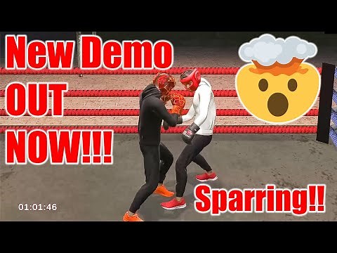 Hands on Sparring!! NEW DEMO OUT NOW!!!! Boxing video game (Bloody Knuckles Street Boxing)