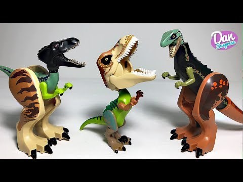 LEGO HYBRID DINOSAURS Toys JURASSIC WORLD FALLEN KINGDOM Indoraptor, T-Rex, Carnotaurus & more!