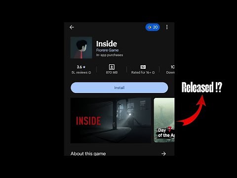 How to Download Inside Game on Android | Inside Game in Android | #inside
