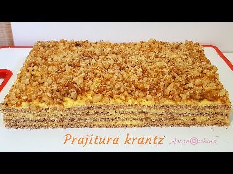 Prajitura Krantz cu nuci | Anyta Cooking