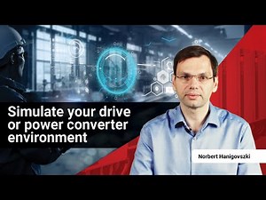 Simulate your drive or power converter environment