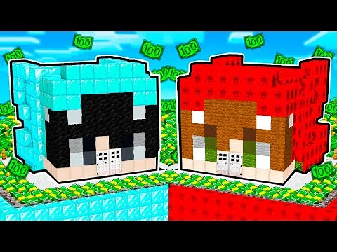 Nacho vs Dagar: Batalla de Casas MILLONARIAS en Minecraft!