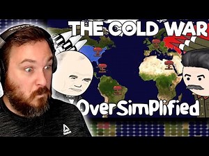 CHILL OUUUUUT!! - The Cold War - OverSimplified (Part 1) [Reaction]