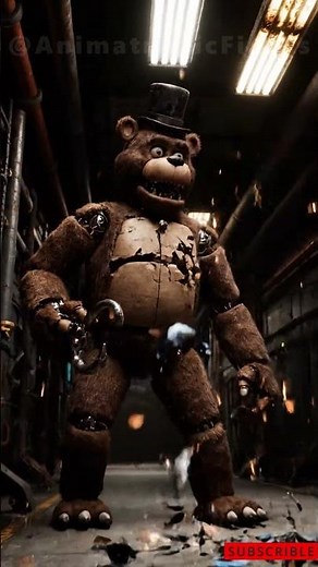 FNAF Battle Scenes 🥊 | Freddy & Foxy, Springtrap & Bonnie #fnaf #shorts