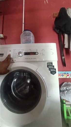 ifb front load washing machine 5 time light blinking error