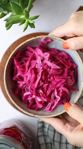 9.3K views · 17 reactions | This Pickled Cabbage recipe makes the...