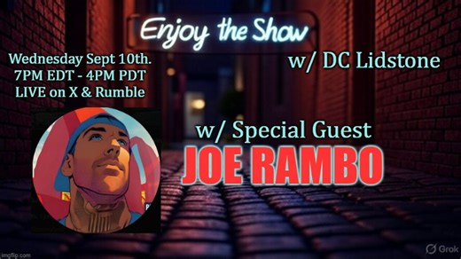 Enjoy The Show - Episode 14 w/ Special Guest Joe Rambo