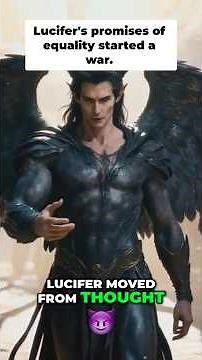 Lucifer's Rebellion: War in Heaven Explained! Bible Stories Explained #angel #jesus #lucifer