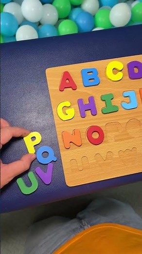 Alphabet Puzzle Game 🔤 Put Letters in the Right Place! #puzzle #learning