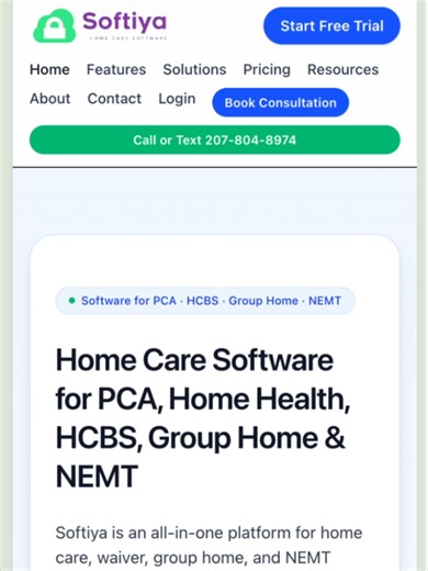 Streamline Your Home Care Business with Softiya