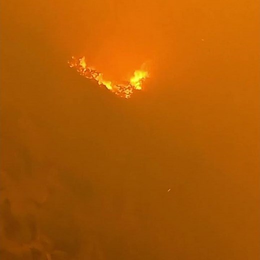 Caldor Wildfire: Video Shows What It’s Like To Drive Through The California Blaze
