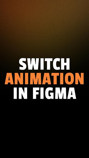 Alok | Designer on Instagram: "Easy switch design inside @figma 💪 In this video we will see how to design and animate the switch to change the mobile theme to dark mode and light mode. Save this for later! See you in the next one #figma #ui #ux #animation #design #job #freelance"