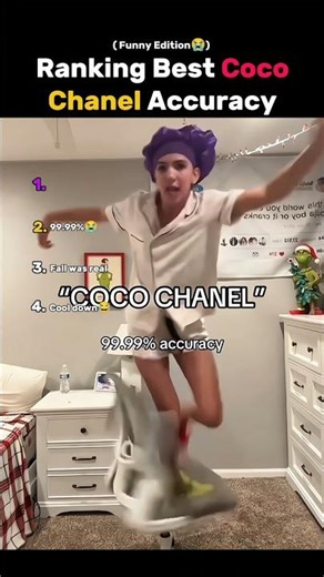 Ranking Coco Chanel Dance Trend (part-1) #dance #trend #tyla #chanel #cocochanel