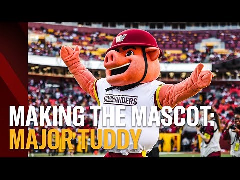 MAKING THE MASCOT: Behind the process of the Washington Commanders' unveil of Major Tuddy