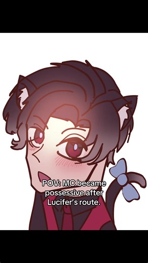 MC is the CEO to Lucifer’s Y/N 🥹💕 #luciferobeyme #obeyme #obeymeshallwedate #omswd #obeymenightbringer