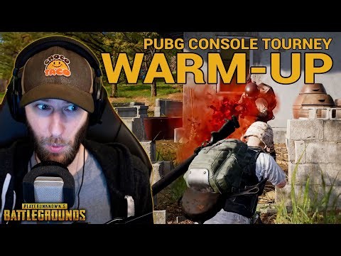 chocoTaco Warms Up for the PUBG CONSOLE TOURNAMENT | PUBG TPP Controller Gameplay