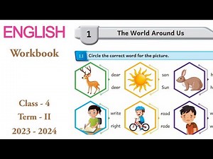 EE - 4th std English term 2 work book answers unit 1 The world around us