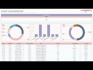 CRM Template for Excel and Google Sheets