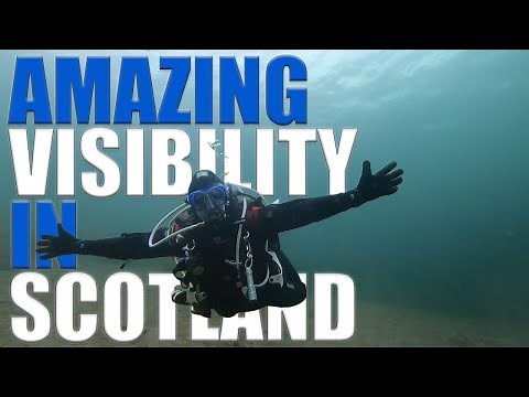 Amazing VISIBILITY in SCOTLAND? Scuba Diving Twin Piers in Loch Long - Ep 125