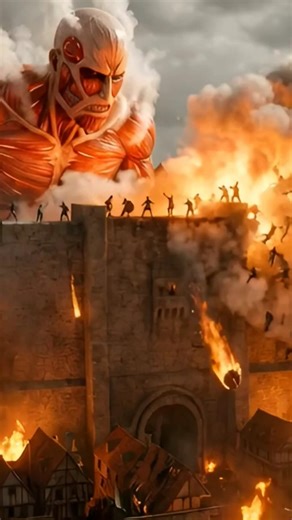 Colossal Titan|Live Action Cinematic AI