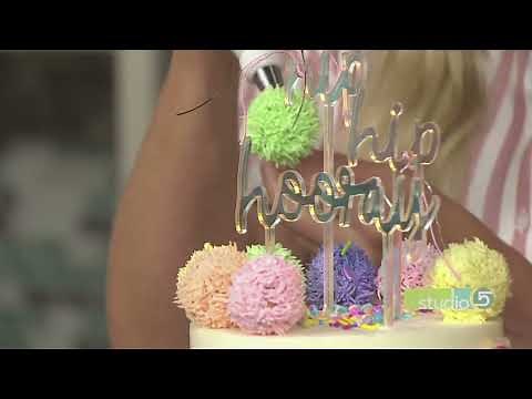 Pom Pom Cake Tutorial