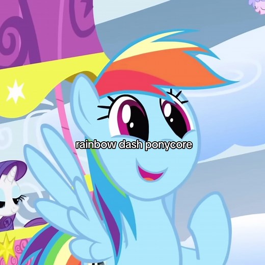 Rainbow Dash Ponycore: A Colorful and Fun MLP Edit
