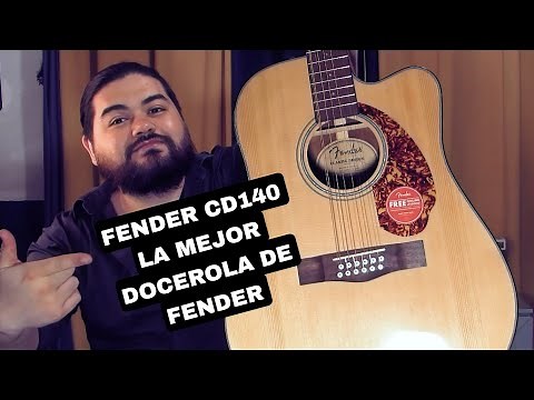 FENDER CD140 12 CUERDAS || UNBOXING Y REVIEW | OTRO ACIERTO DE FENDER