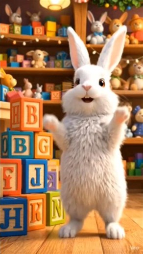 🐰 Rabbit Dance Song | Funny Bunny Dance for Kids | Nursery Rhymes & Kids Songs 🎶