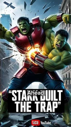 Hulk Didn’t Lose Control — Tony Stark Let It Happen 🤔 #marvel #shorts