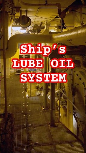 What Keeps Ship Engines Running Smoothly? 🛢️⚙️ Lubricating System Explained!