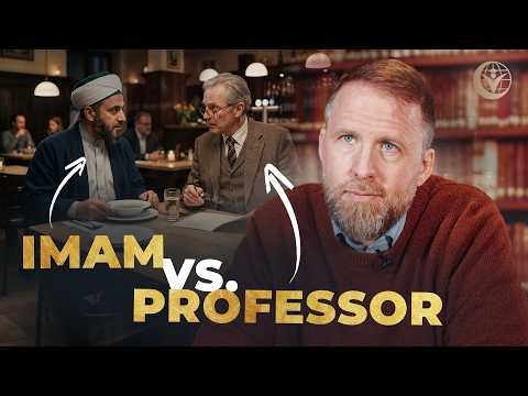 An imam is provoked - his reaction is brilliant!