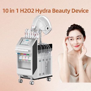 [Hot Item] 10 in 1 H2O2 Space Oxygen Hydra Dermabrasion Machine with Oxygen LED Mask