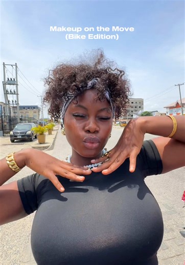 Makeup Tutorial on a Bike: Join the Challenge!