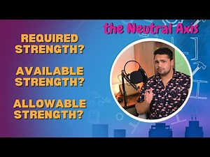 Difference between Required Strength, Allowable Strength and Design Strength