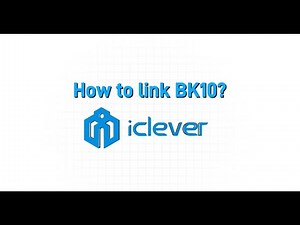 🤔How to link #iClever BK10?